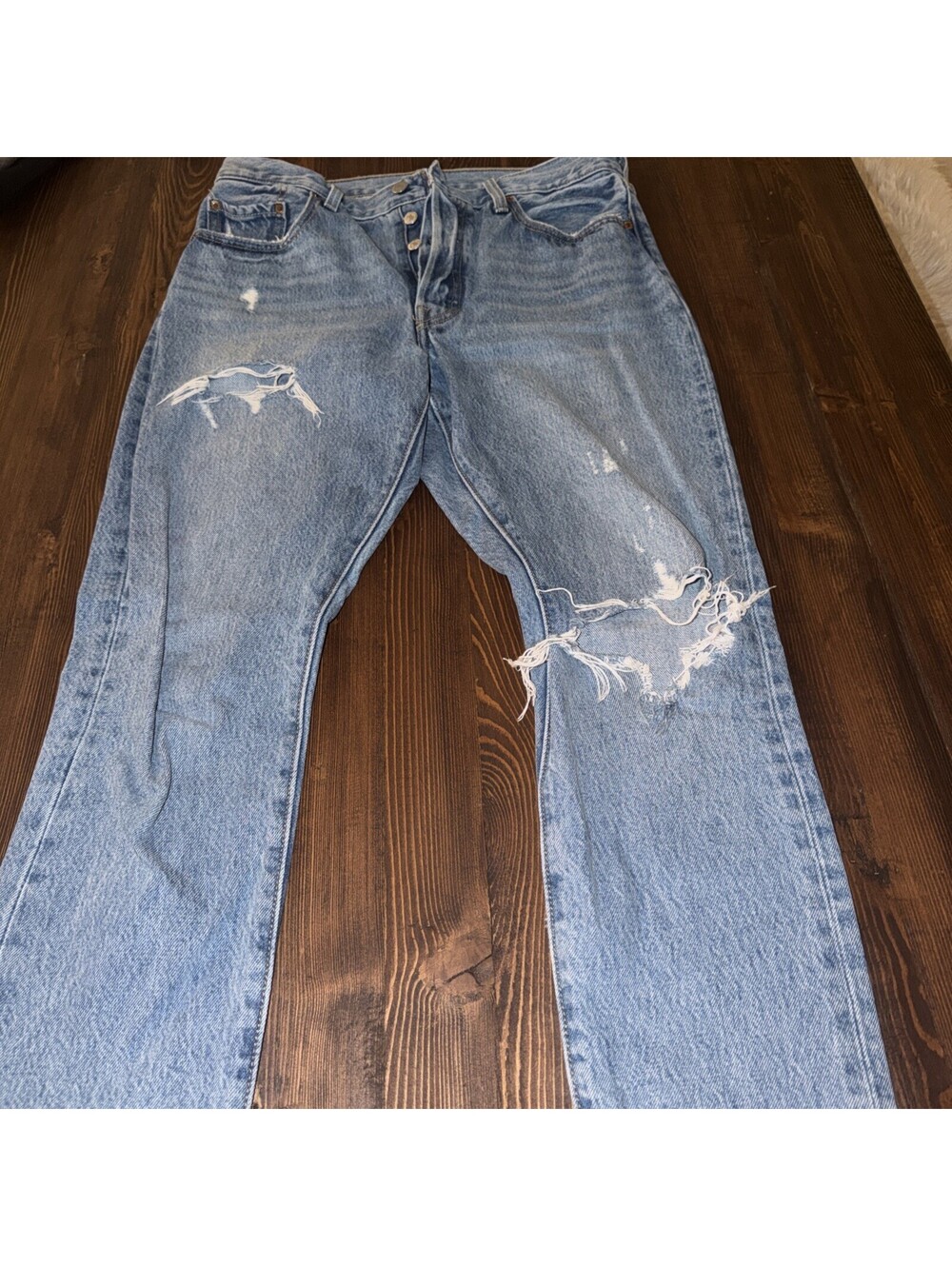 LEVI'S 501 S Original Fit Skinny Leg Button Fly Women's Jeans W29 L28